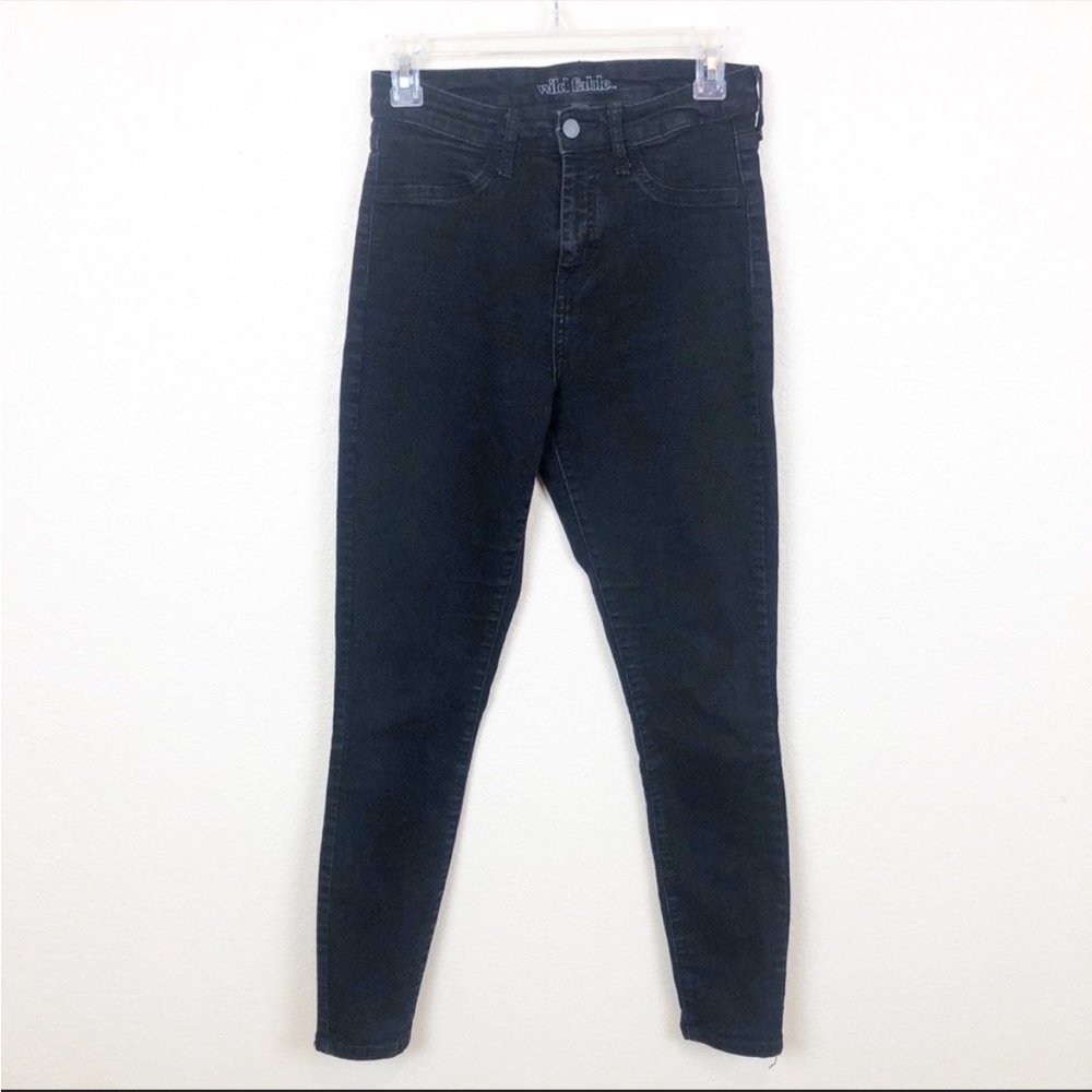 Wild Fable High Rise Black Skinny Jeans - Size 4/27